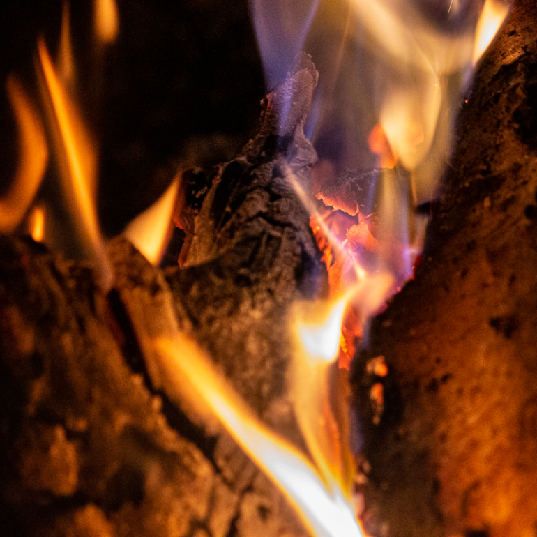 Photographie de Vincent Dufrène - série La flamme