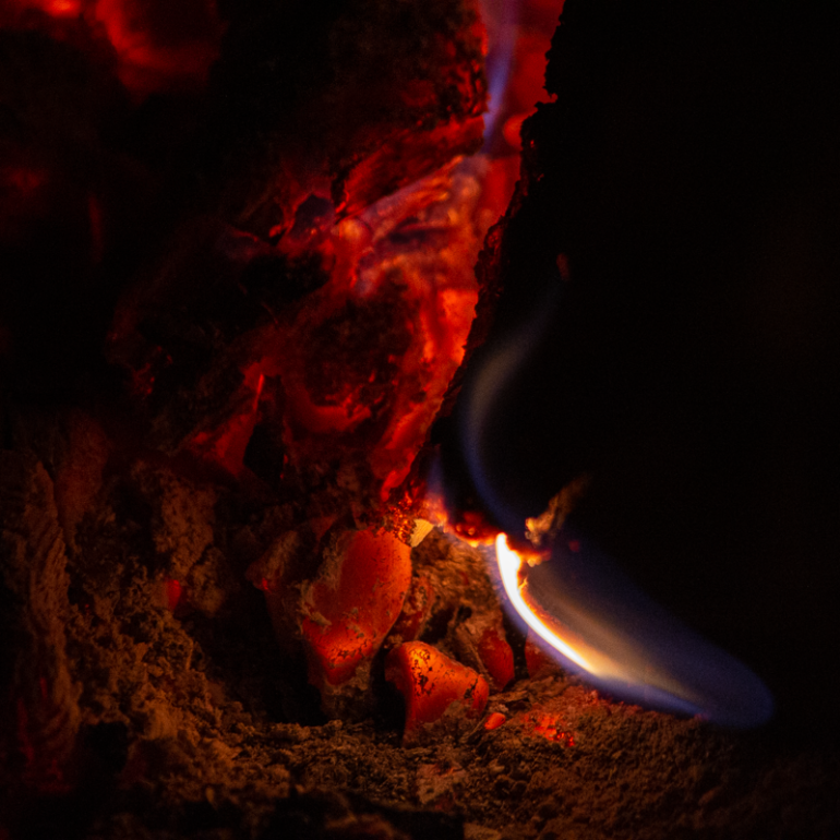 Photographie de Vincent Dufrène - série La flamme