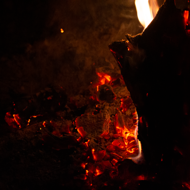 Photographie de Vincent Dufrène - série La flamme
