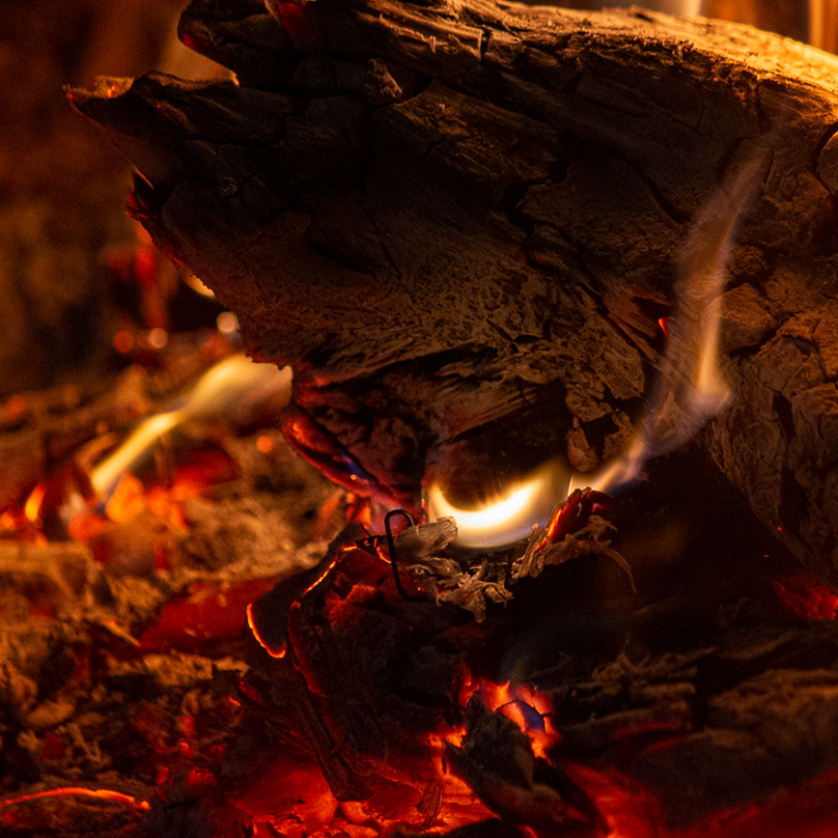 Photographie de Vincent Dufrène - série La flamme