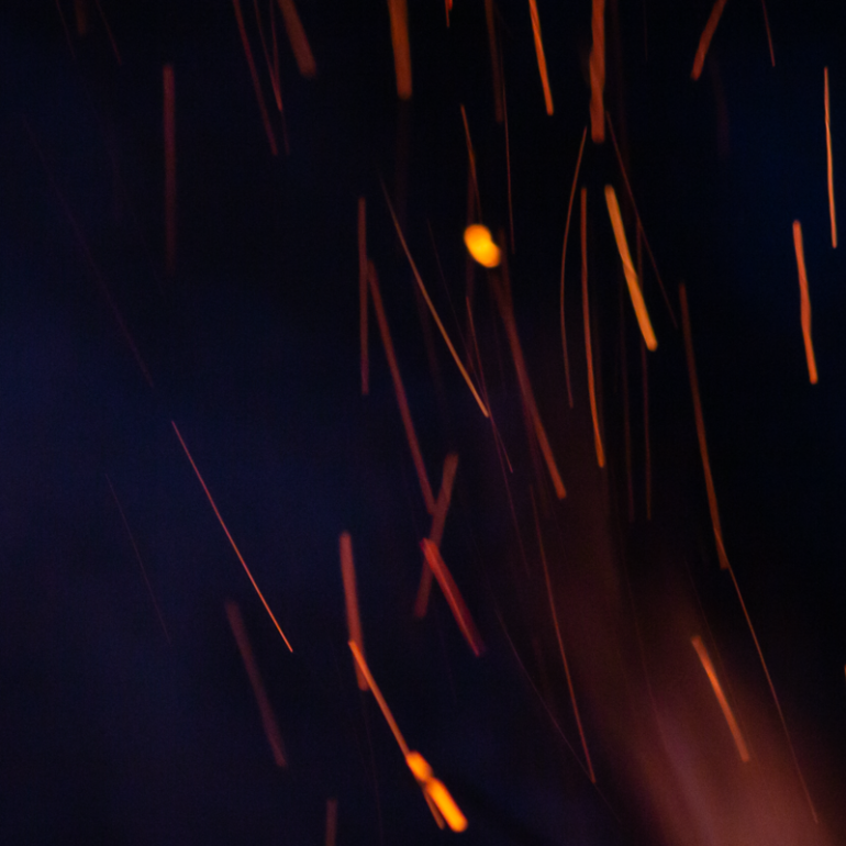 Photographie de Vincent Dufrène - série La flamme