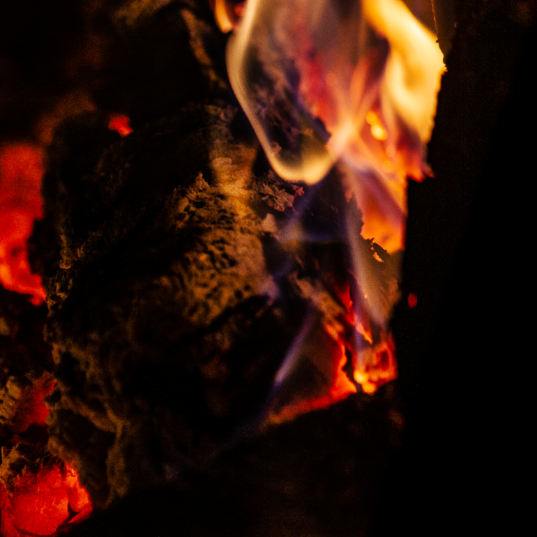 Photographie de Vincent Dufrène - série La flamme