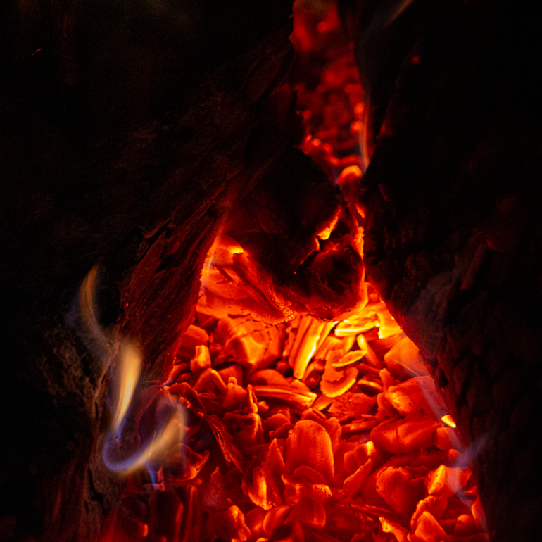 Photographie de Vincent Dufrène - série La flamme