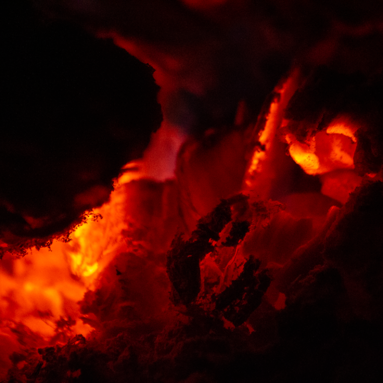 Photographie de Vincent Dufrène - série La flamme