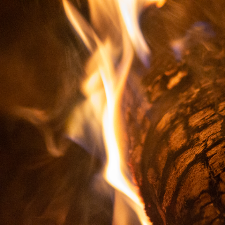 Photographie de Vincent Dufrène - série La flamme