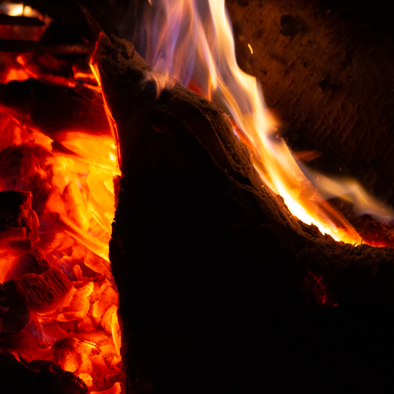 Photographie de Vincent Dufrène - série La flamme