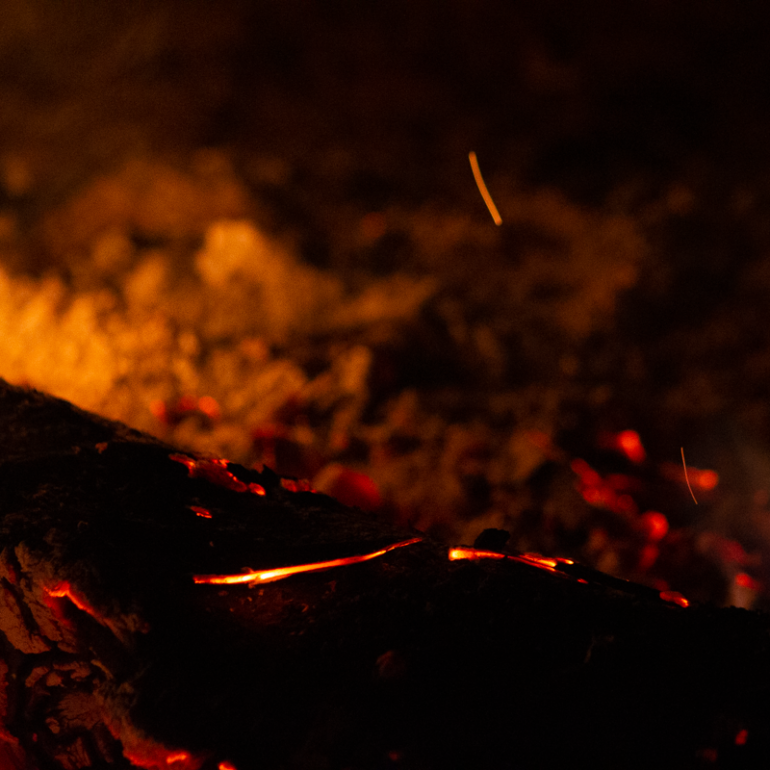 Photographie de Vincent Dufrène - série La flamme