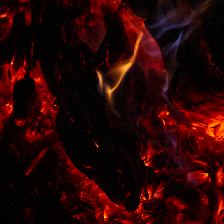 Photographie de Vincent Dufrène - série La flamme
