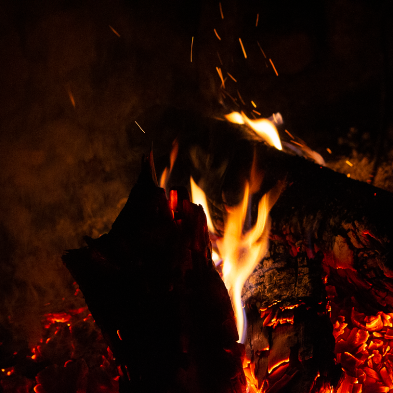 Photographie de Vincent Dufrène - série La flamme