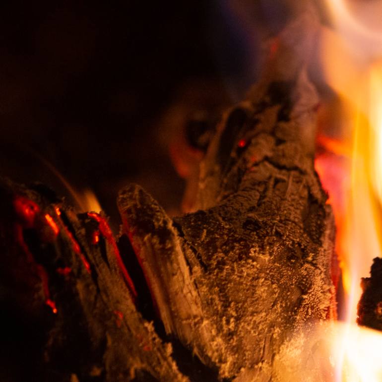 Photographie de Vincent Dufrène - série La flamme