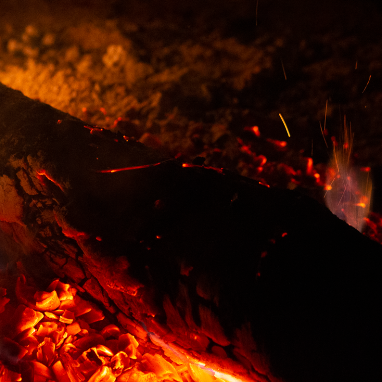 Photographie de Vincent Dufrène - série La flamme