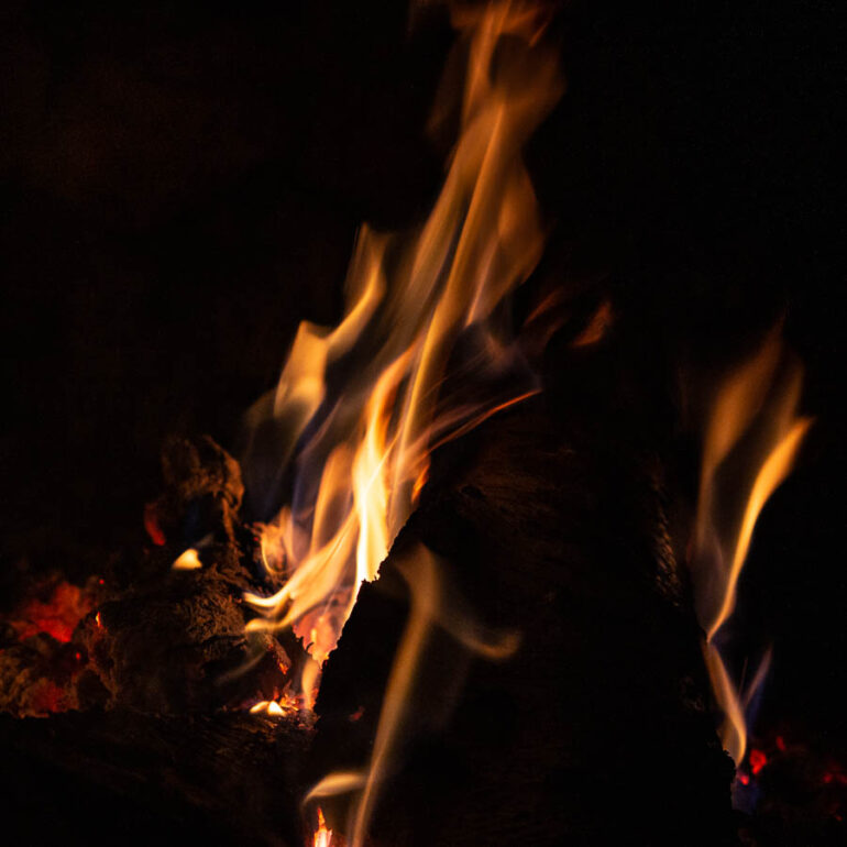 Photographie de Vincent Dufrène - série La flamme