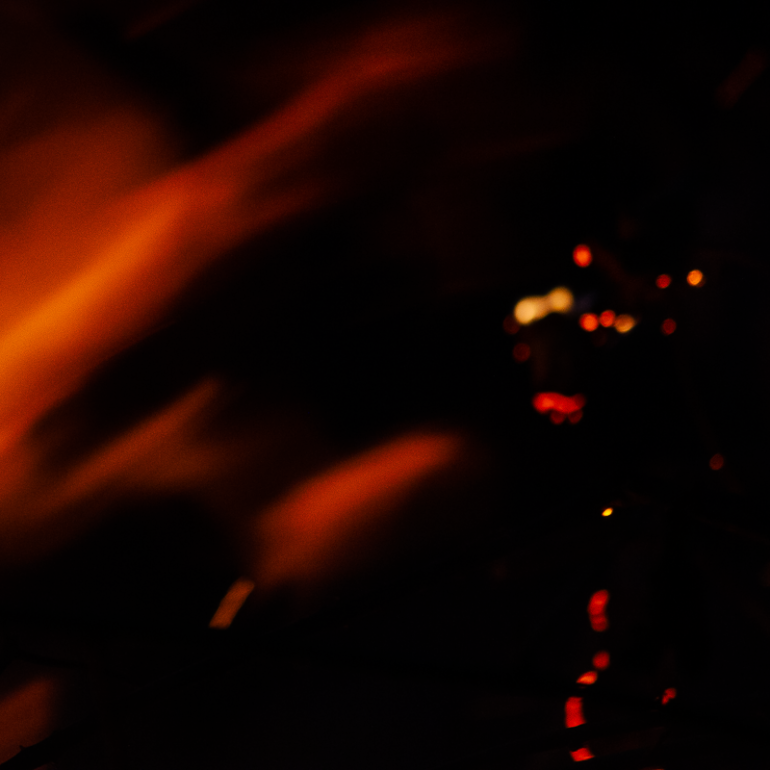 Photographie de Vincent Dufrène - série La flamme