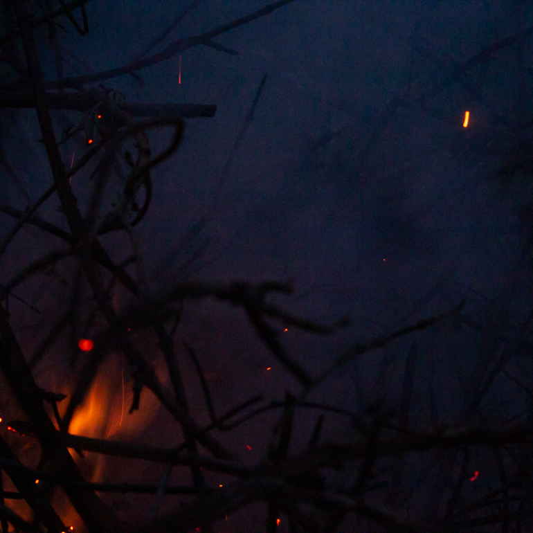 Photographie de Vincent Dufrène - série La flamme