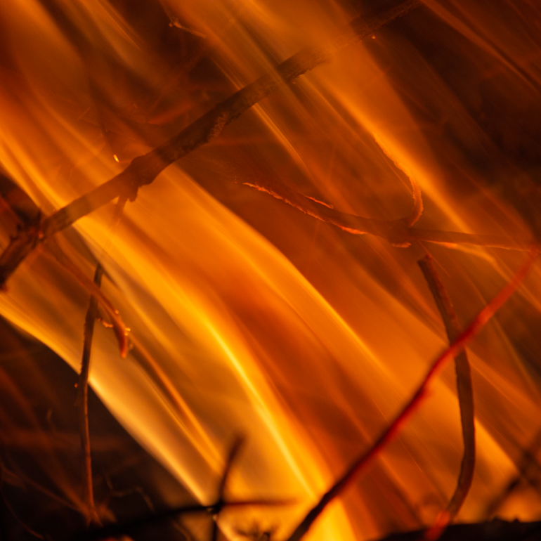 Photographie de Vincent Dufrène - série La flamme