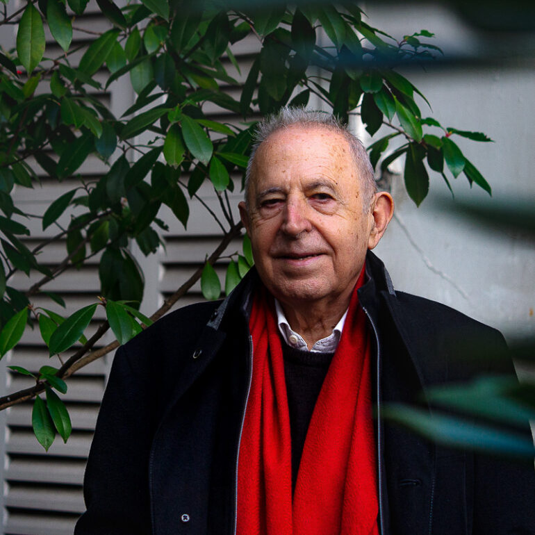 Portrait de Roland Gori par Vincent Dufrène